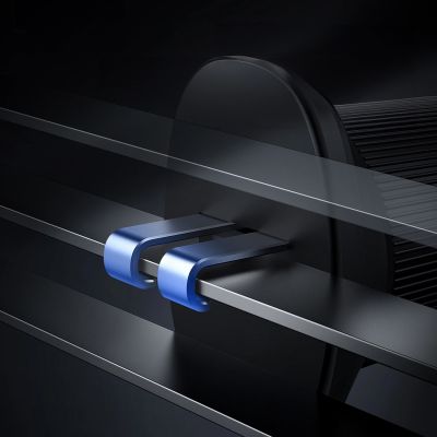 10. Uchwyt Baseus CW01 samochodowy na iPhone z ładowarką indukcyjną 15W na kratkę nawiewu - czarny