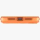 4. Etui UNIQ Clario Magclick Charging na iPhone 17 Pro - pomarańczowe