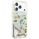 4. Etui Karl Lagerfeld Liquid Glitter Beach & Sand na iPhone 17 Pro / 18 Pro - beżowe