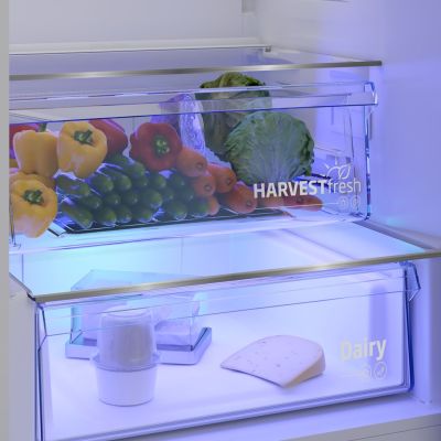 9. Lodówka wolnostojąca BEKO B3RGNA354HXB1 203cm