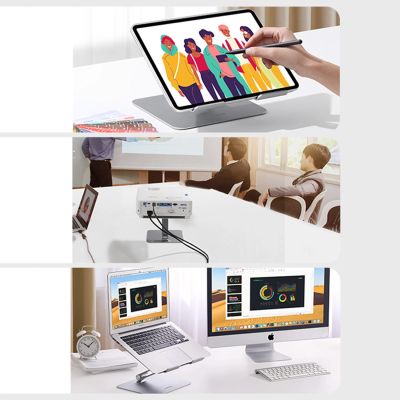 9. Ugreen metalowy stojak składana podstawka pod laptopa tablet (LP339)