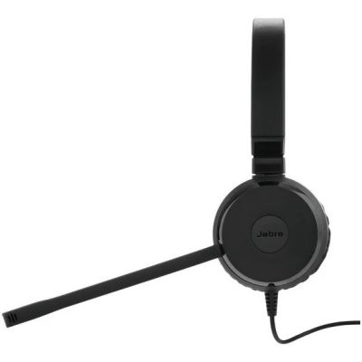 15. Jabra Evolve 30 II Zestaw słuchawkowy Przewodowa Opaska na głowę Biuro/centrum telefoniczne USB Type-C / USB Type-A Czarny