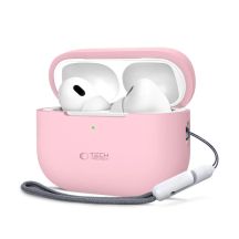Etui Tech-Protect Silicone na Apple AirPods Pro 1 / 2 - różowe