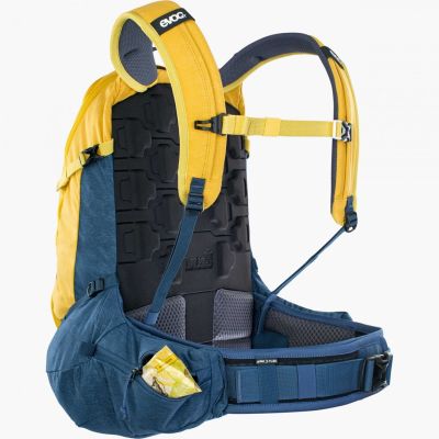 7. Plecak enduro Evoc Trail Pro 26 - curry/denim rozmiar: S/M