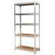 Regał AW 5 półek 180x90x40 nośność 250kg 5,0mm wciskany szybki montaż