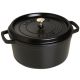 Garnek żeliwny okrągły wysoki STAUB 40502-285-0 - czarny 4.8 ltr