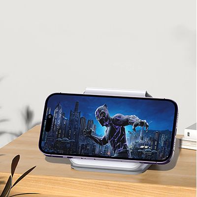 14. Ładowarka indukcyjna 3w1 Dudao A11N 15W - biała + kabel USB-C / USB-C