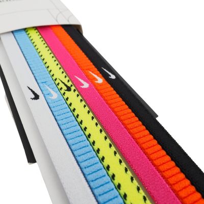 4. Opaski na włosy Nike Flex Slim Headbands 6 szt. N1011925702OS