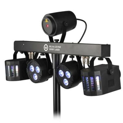 13. Multiefekt LIGHT4ME BELKA LED PAR DERBY LASER