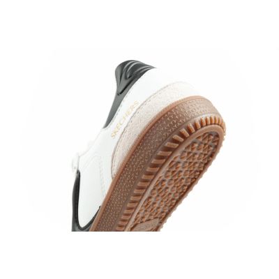 16. Buty sportowe damskie sneakersy Skechers Kickoff białe skórzane