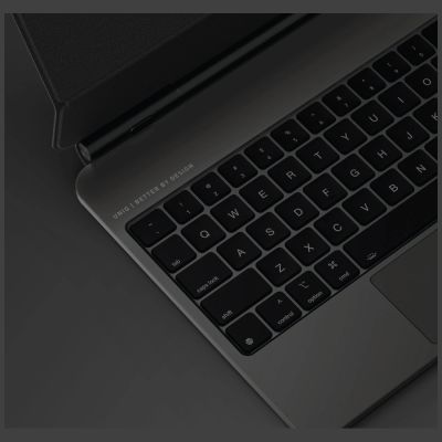 6. Etui UNIQ Venno Pro Magnetic Smart z klawiaturą na iPad 11" A16 (2025) / iPad 10.9" (2022) - czarne