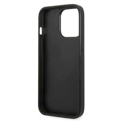 7. Etui Karl Lagerfeld Monogram Plaque na iPhone 13 Pro / iPhone 13 - czarne