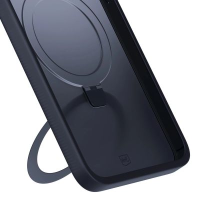 5. Etui 3mk Smoke Case Mag&Stand na Samsung Galaxy S25+ - czarne