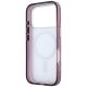 7. Etui Karl Lagerfeld IML Ikonik Sketch Print MagSafe na iPhone 18 Pro / 17 Pro - burgundowe