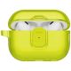 3. Etui UNIQ Glase Pro na AirPods Pro 3 Lock Case - przezroczysto-żółte