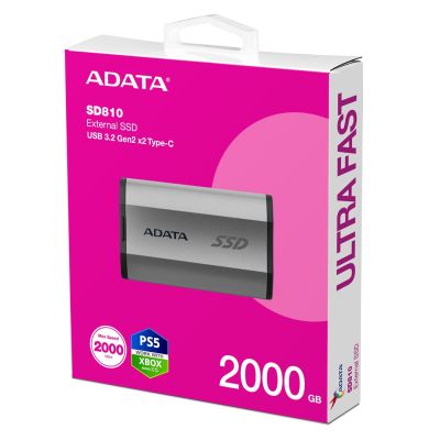 6. ADATA DYSK SSD SD 810 2TB SILVER