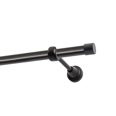 KARNISZ POJEDYNCZY FI 19 MM CZARNY 320 CM LUNA KOWALSKI