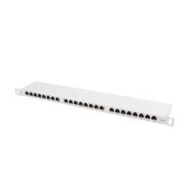Patch panel Lanberg PPS6-0024-S (0.5U; kat. 6; 24xRJ-45)