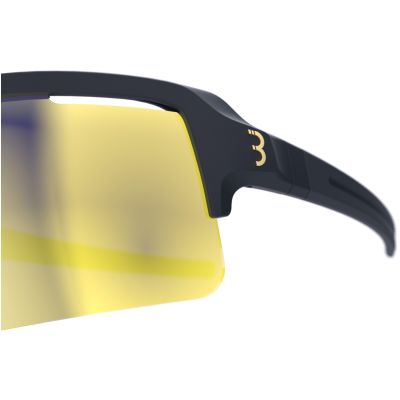 4. Okulary rowerowe BBB Fuse PC MLC gold