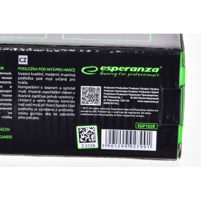 7. ESPERANZA ESPERANZA PODKŁADKA GAMING POD MYSZ FLAME MINI EGP101R