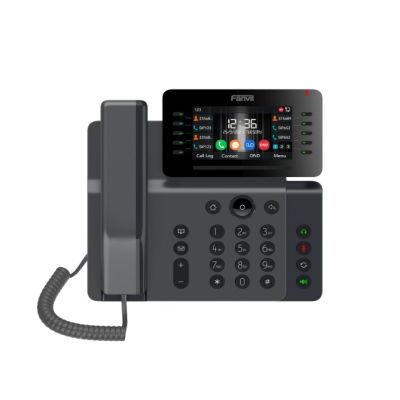 2. Fanvil V65 telefon VoIP Czarny 20 linii LCD Wi-Fi