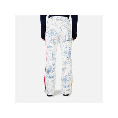 3. Spodnie narciarskie damskie ROSSIGNOL W Jcc Sublim Pant biały