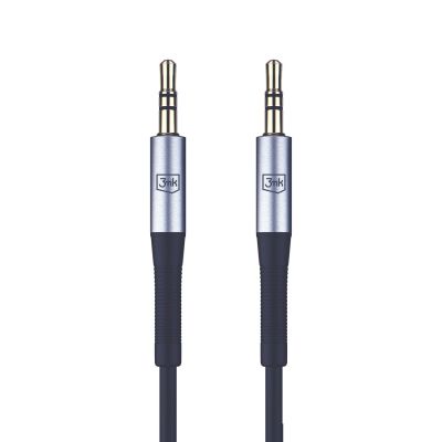 3. Kabel 3mk AUX minijack 3,5 mm / AUX minijack 3,5 mm