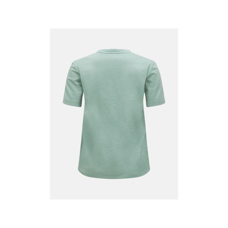 2. Koszulka damska PEAK PERFORMANCE W Original Tee kolor zielony