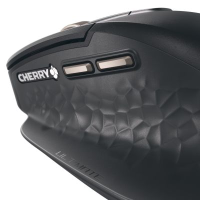 16. CHERRY Stream desktop ultimate klawiatura Dołączona myszka Dom/Biuro USB + RF Wireless + Bluetooth QWERTZ Niemiecki Czarny