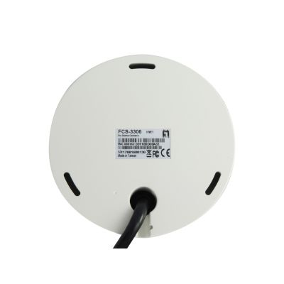6. LevelOne FCS-3306 kamera przemysłowa Kopułowa Kamera bezpieczeństwa IP Wewnętrzna / zewnętrzna 2048 x 1536 px Sufit / Ściana