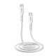 2. Kabel SBS TECABLELIGTC1W USB-C - Lightning z certyfikatem MFi, 1m - biały