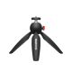 3. Sennheiser MKE 400 MOBILE KIT - Mikrofon pojemnościowy, superkardioidalny, wyposażony w filtr dolnoprzepustowy ze statywem Manfrotto