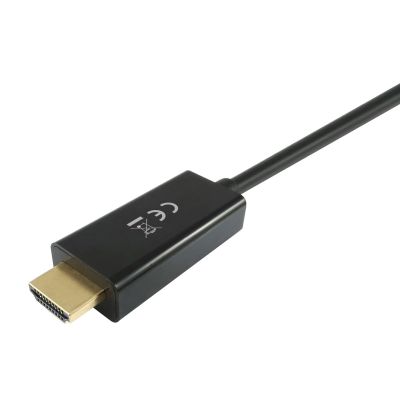3. Equip 119392 adapter kablowy 5 m DisplayPort HDMI Czarny