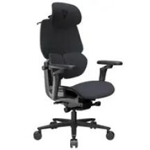 Fotel gamingowy ThunderX3 FLEX Pro, ergonomiczny - Tkanina, szary