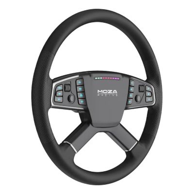 3. Moza Racing TSW Truck Wheel Czarny Kierownica PC