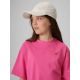 3. T-shirt loose gładki dziewczęcy 4F 4FJRSS26TTSHF3984-54S
