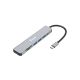 Equip 133494 stacja dokująca Przewodowa USB 3.2 Gen 1 (3.1 Gen 1) Type-C Srebrny