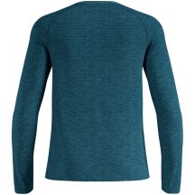Koszulka z długim rękawem męska Odlo ESSENTIAL SEAMLESS T-shirt crew neck l/s zielona