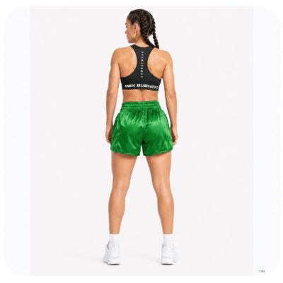 5. Spodenki tajskie damskie PASTEL GREEN COMBATWEAR | DBX Bushido