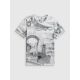 8. T-shirt regular z nadrukiem męski 4F 4FRSS26TTSHM3641-97A