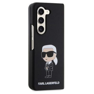 5. Etui Karl Lagerfeld Silicone Ikonik do Samsung Galaxy Z Fold 5 - czarne