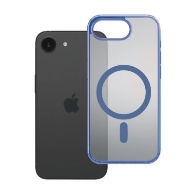 21. Etui 3mk Frosty MagCase na Apple iPhone 16E - niebieskie