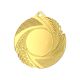 2. Medal złoty ogólny z miejscem na emblemat 25 mm - medal stalowy