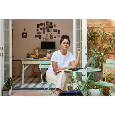 11. Klawiatura HP 350 Compact Multi-Device Bluetooth Keyboard bezprzewodowa czarna 692S8AA