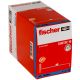 6. Fischer 537258 kotwa śrubowa/kołek rozporowy 50 szt. Zestaw śrub i kołków rozporowych 50 mm