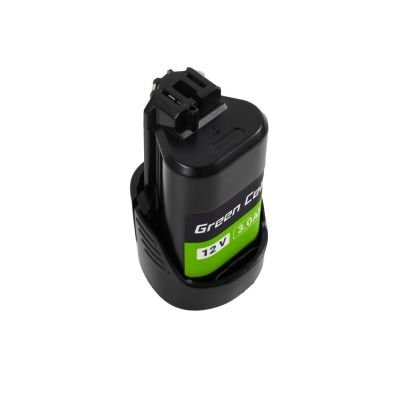 11. Green Cell Bateria do Bosch GBA 12V 3Ah zamiennik GBA 1600A00X79