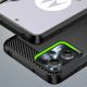 6. Carbon Case etui Motorola Moto G13 elastyczny silikonowy karbonowy pokrowiec czarne