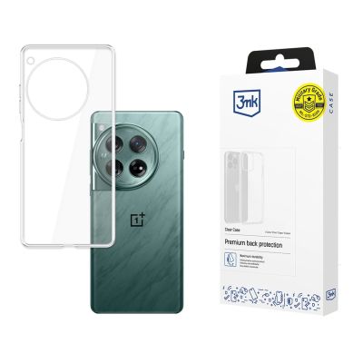 Etui 3mk Clear Case na OnePlus 12 - przezroczyste