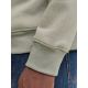 7. Jack&Jones męska bluza z kapturem JJCLEVELAND SWEAT HOOD SN 12298441 VETIVER