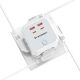 3. Kostka zasilająca Wozinsky WKZ-4B 3x AC 2x USB-A 2x USB-C PD 20 W 4000 W - biała